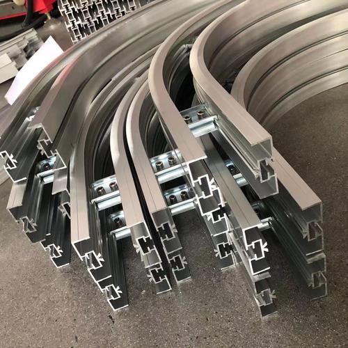 工业铝型材折弯弯圆拉弯滚圆流水线自动化设备铝材厂家直销